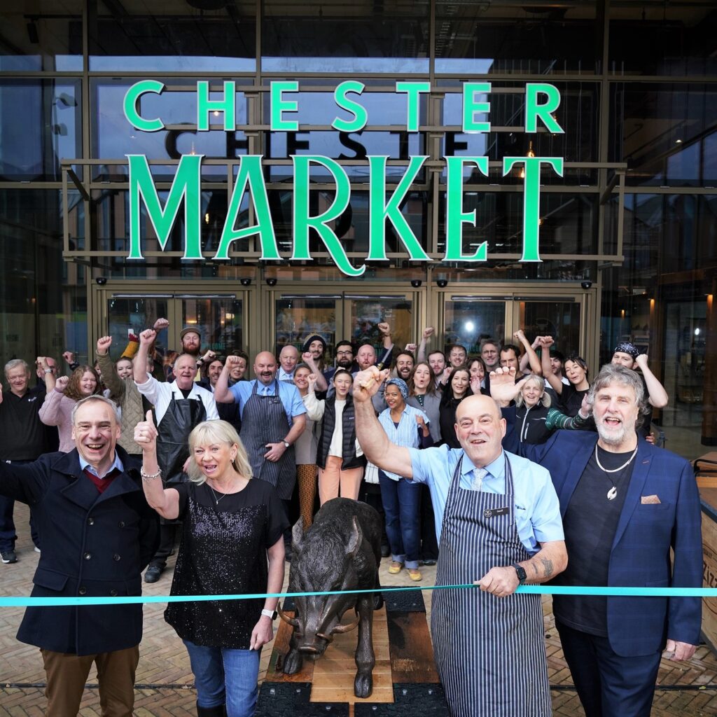 Ribbon cutting of new Chester Market